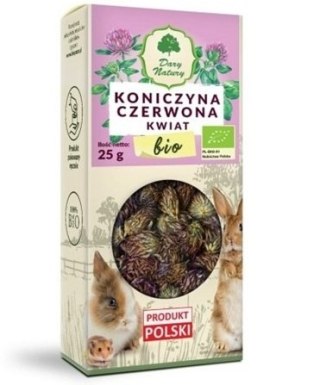 BIO KONICZYNA CZERWONA KWIAT 25G DLA KRÓLIKÓW I GRYZONI NA WITALNOŚĆ