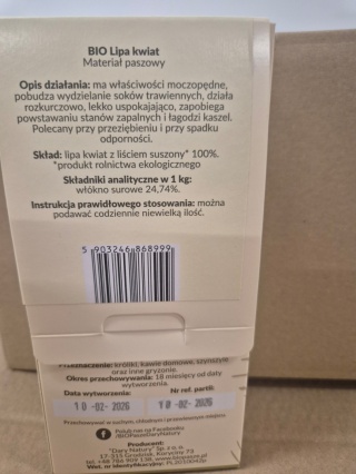 BIO LIPA KWIAT 25G DLA KRÓLIKÓW I GRYZONI NA RELAKS