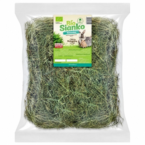 BIO SIANKO NATURALNE DLA KRÓLIKÓW I GRYZONI 1 KG DUŻE OPAKOWANIE
