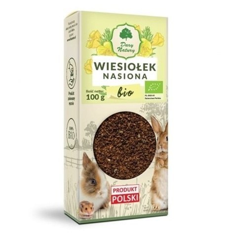 BIO WIESIOŁEK NASIONA 100G DLA KRÓLIKÓW I GRYZONI NA SIERŚĆ