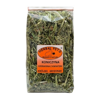 Herbal Pets Koniczyna Czerwona z Kwiatem dla Królika - Suszone Zioła