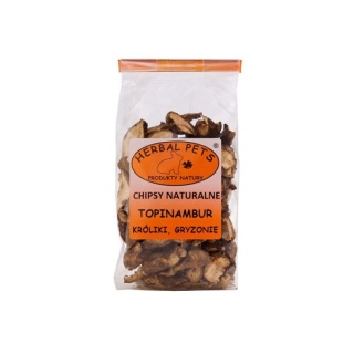 Herbal Pets Naturalne Chipsy z Topinamburu dla Królika - Zdrowa Przekąska