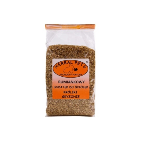 Herbal Pets Rumiankowy Dodatek do Ściółki dla Królika - Naturalna Pielęgnacja