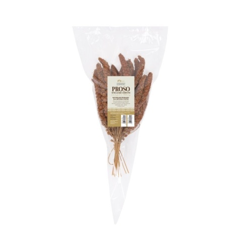 TIVO Proso senegalskie czerwone kłosy - naturalne zajęcie 150g