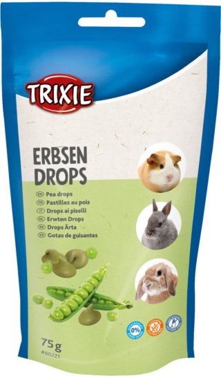 Trixie Dropsy o smaku grochu dla królika, 75 g