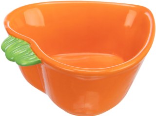 Trixie Miska ceramiczna marchewka dla królika, 180 ml, 12 × 11 cm