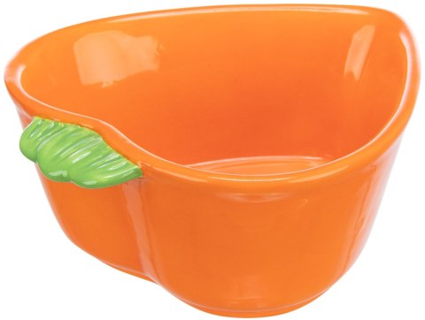 Trixie Miska ceramiczna marchewka dla królika, 180 ml, 12 × 11 cm