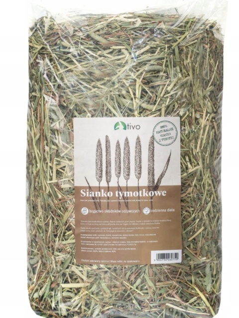 TIVO Siano tymotkowe dla królika i gryzoni 1 kg - 100% tymotki