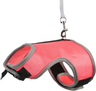 Trixie Miękkie szelki ze smyczą dla królika, 25-40 cm, smycz 1,20 m