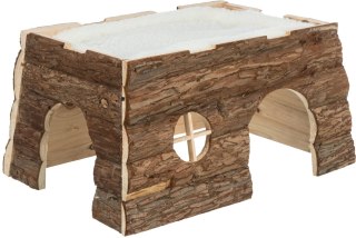 Trixie Natural Living Tilde domek z legowiskiem dla królika, 39 × 22 × 29 cm