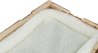 Trixie Natural Living Tilde domek z legowiskiem dla królika, 39 × 22 × 29 cm