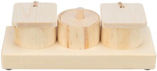 Trixie Snack Cups, zabawka edukacyjna dla królika, 15 × 4,5 × 6 cm