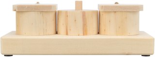 Trixie Snack Cups, zabawka edukacyjna dla królika, 15 × 4,5 × 6 cm