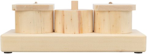 Trixie Snack Cups, zabawka edukacyjna dla królika, 15 × 4,5 × 6 cm