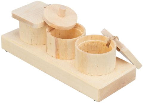 Trixie Snack Cups, zabawka edukacyjna dla królika, 15 × 4,5 × 6 cm