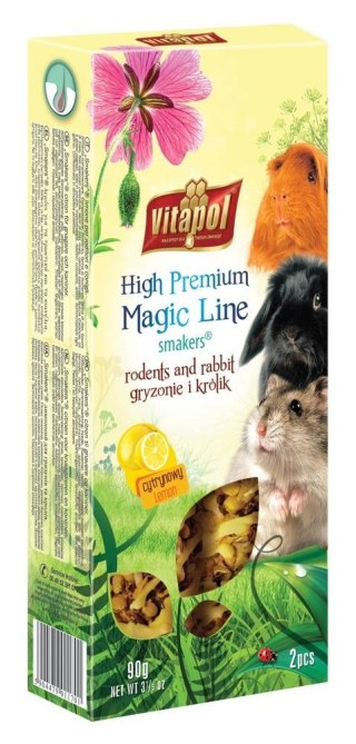 Vitapol Magic Line Smakers cytrynowy dla królika, 2 szt. / 90 g