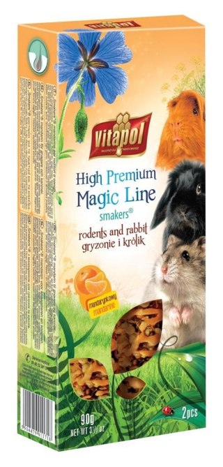 Vitapol Magic Line Smakers mandarynkowy dla królika, 2 szt. / 90 g