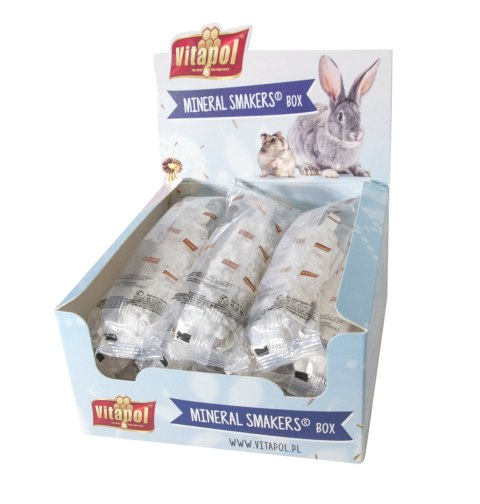 Vitapol Smakers Box - smakers wapienny dla królika, 12 szt.