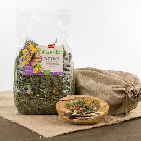 Vitapol Vita Herbal Duo Snack - łąka ziołowa dla królika 500 g