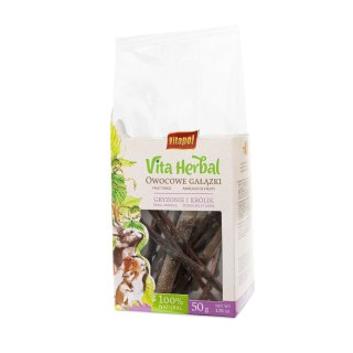 Vitapol Vita Herbal Owocowe gałązki dla królika 50 g