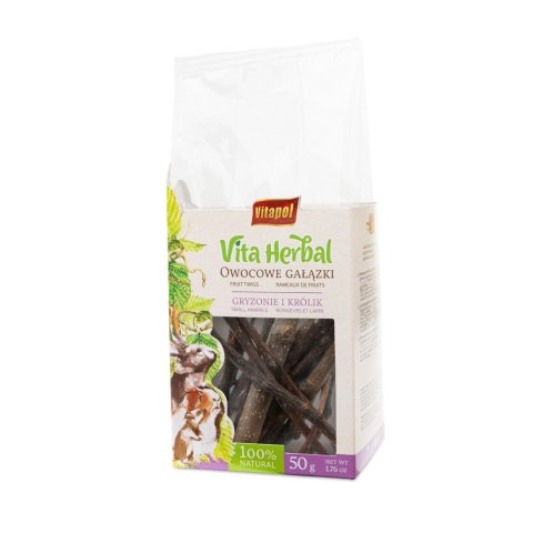 Vitapol Vita Herbal Owocowe gałązki dla królika 50 g