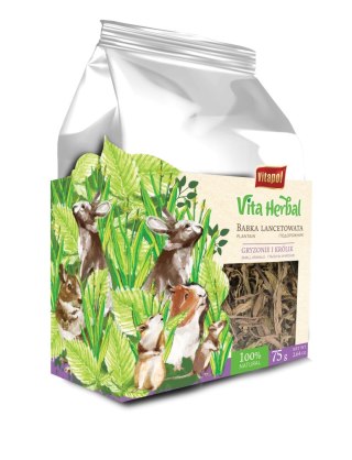 Vitapol Vita Herbal babka lancetowata dla królika, 75 g
