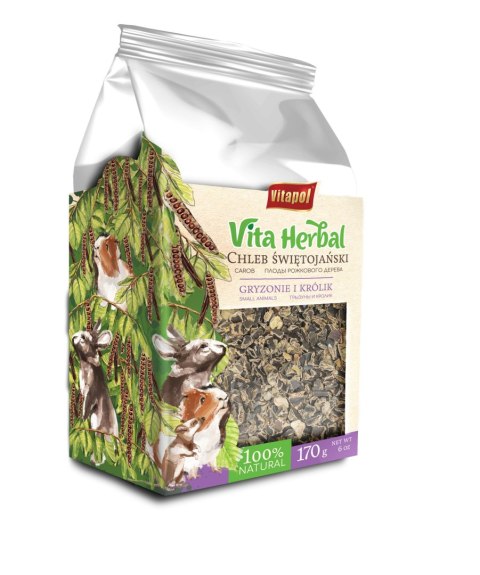 Vitapol Vita Herbal chleb świętojański dla królika, 170 g