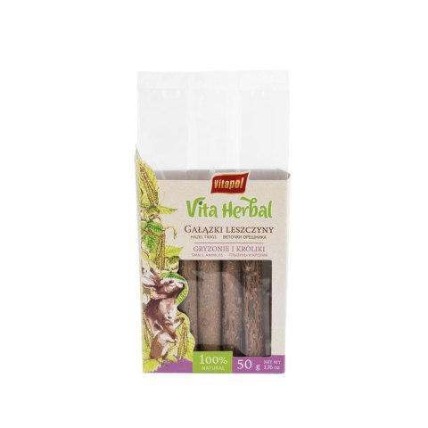 Vitapol Vita Herbal gałązki leszczyny dla królika 50 g