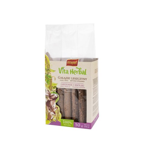 Vitapol Vita Herbal gałązki leszczyny dla królika 50 g