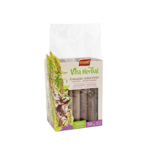 Vitapol Vita Herbal gałązki leszczyny dla królika 50 g