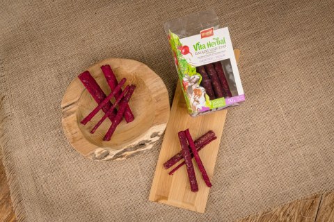 Vitapol Vita Herbal gałązki leszczyny z burakiem dla królika, 50 g