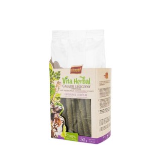 Vitapol Vita Herbal gałązki leszczyny z pietruszką dla królika, 50 g