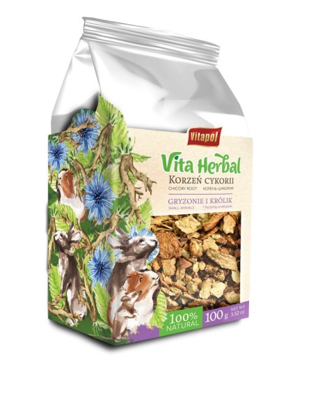 Vitapol Vita Herbal korzeń cykorii dla królika, 100 g