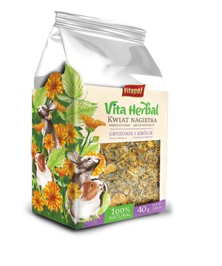 Vitapol Vita Herbal kwiat nagietka dla królika, 40 g