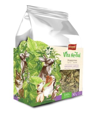 Vitapol Vita Herbal liść pokrzywy dla królika, 50 g