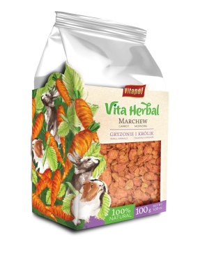 Vitapol Vita Herbal marchew suszona dla królika, 100 g