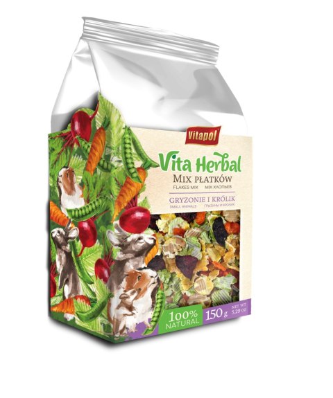 Vitapol Vita Herbal mix płatków dla królika, 150 g