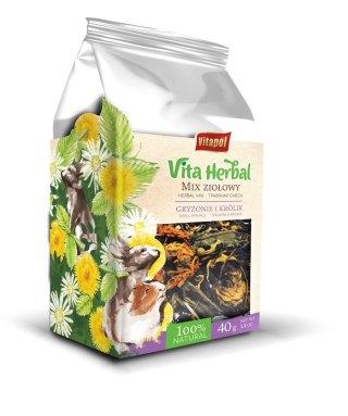 Vitapol Vita Herbal mix ziołowy dla królika, 40 g