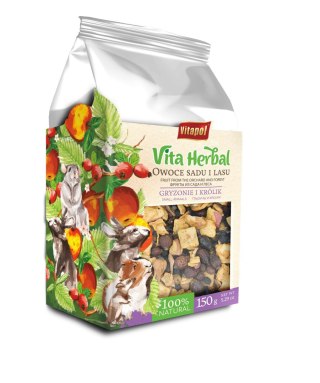 Vitapol Vita Herbal owoce z sadu i lasu dla królika, 150 g