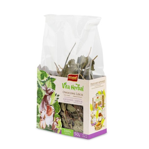 Vitapol Vita Herbal owocowe liście dla królika, 50 g