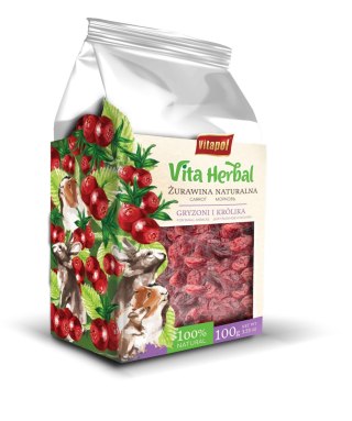 Vitapol Vita Herbal żurawina naturalna dla królika, 30 g